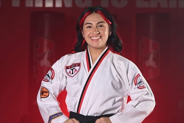 ATA Martial Arts Jonesboro Instructor Karolina De Los Santos.